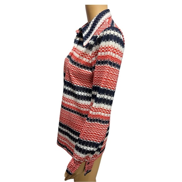 Vintage Patriotic Long Sleeve Button-Up Top
Size 14 - Picture 3 of 12